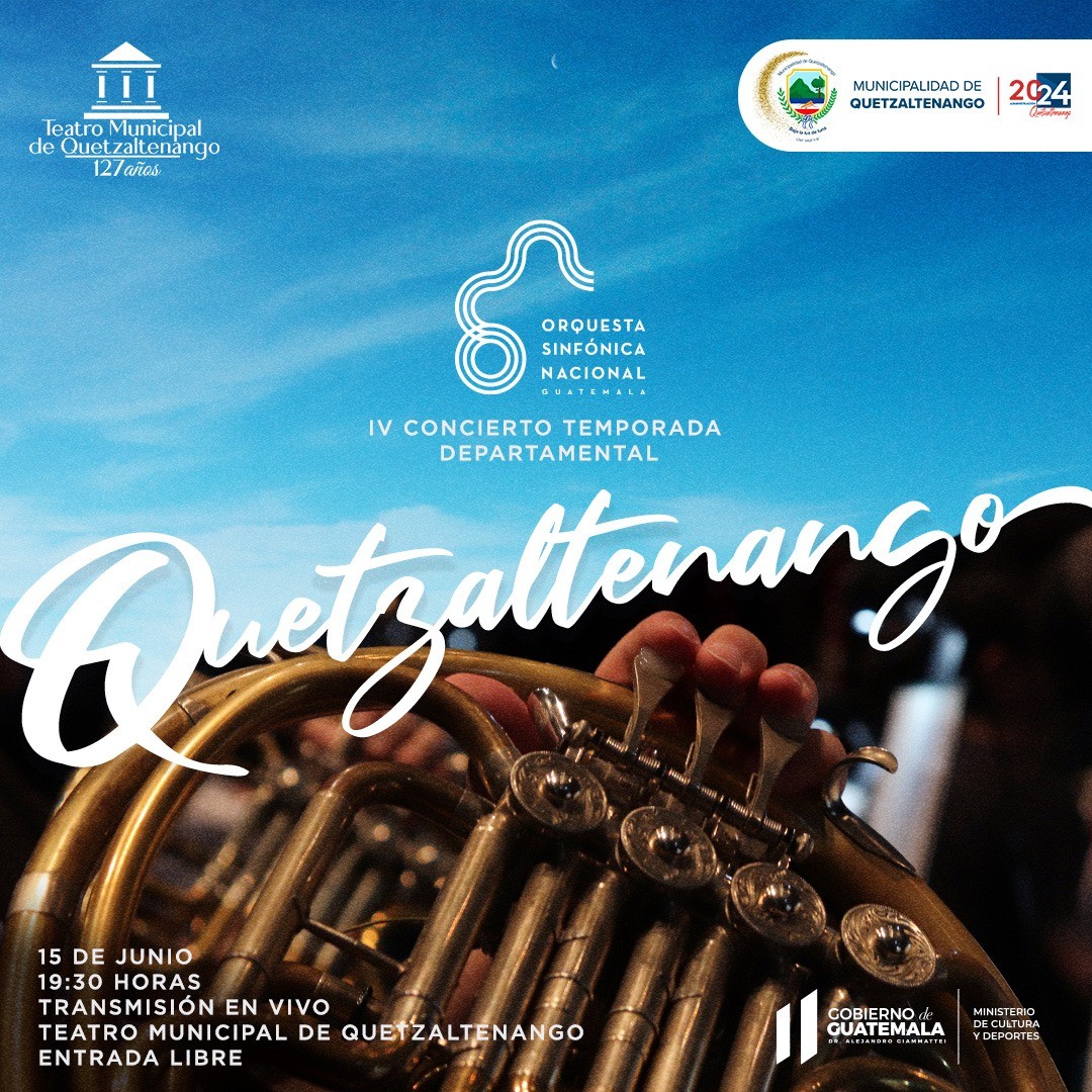 El Coro Y Orquesta Sinfónica Nacional De Guatemala Se Presentarán En Quetzaltenango 3741