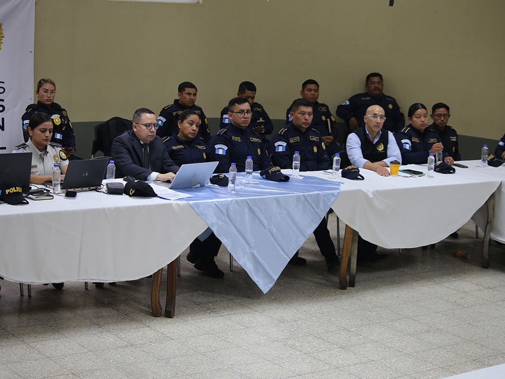 Analizan estrategias policiales para Quetzaltenango