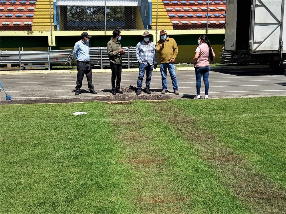 Analizarán si ceden de nuevo el estadio Los Cuchumatanes para realizar conciertos