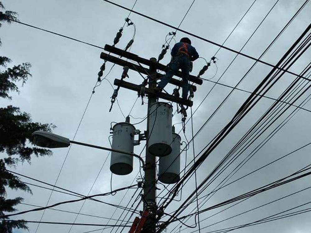 Anuncian suspensión de energía eléctrica en sectores de Quetzaltenango este sábado