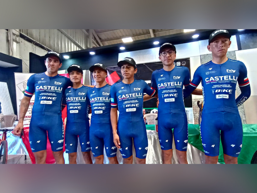 Así está integrado el equipo Cerámica Castelli que representará a Quetzaltenango en la Vuelta a Guatemala