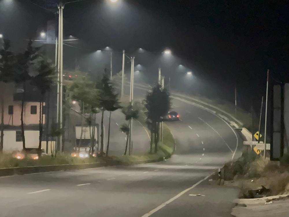 Así avanza la iluminación en la autopista Los Altos, proyecto se extenderá a otras áreas 