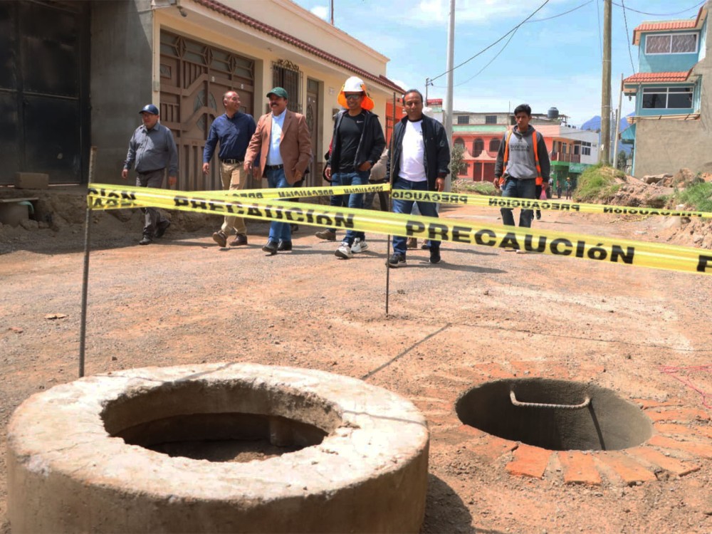 Así avanza proyecto de mejoramiento de calle y de servicios en zona 10 de Quetzaltenango