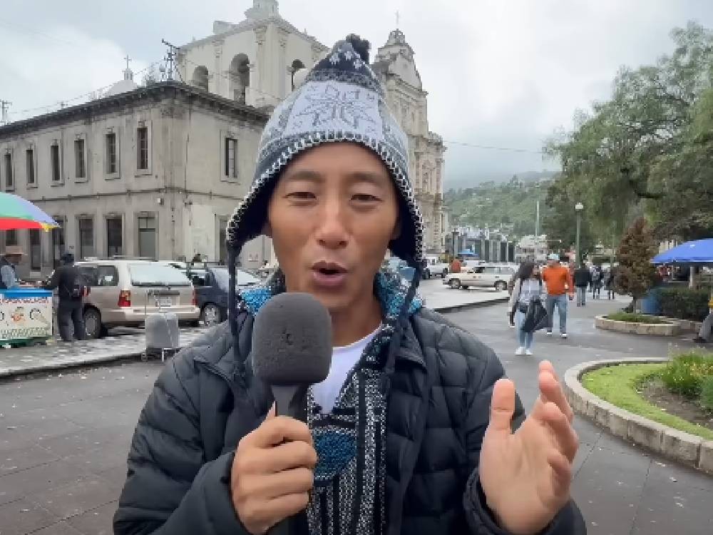 Así fue la visita de Shin Fujiyama a Xela 