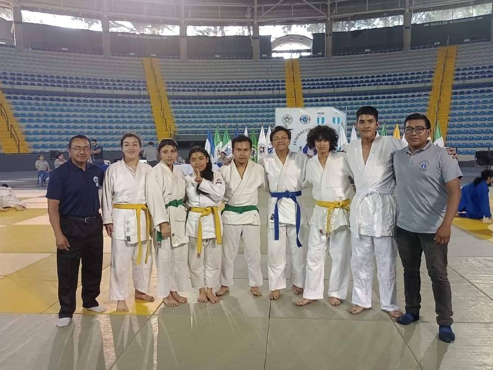 Asociación de Judo de Xela gana cinco medallas nacionales