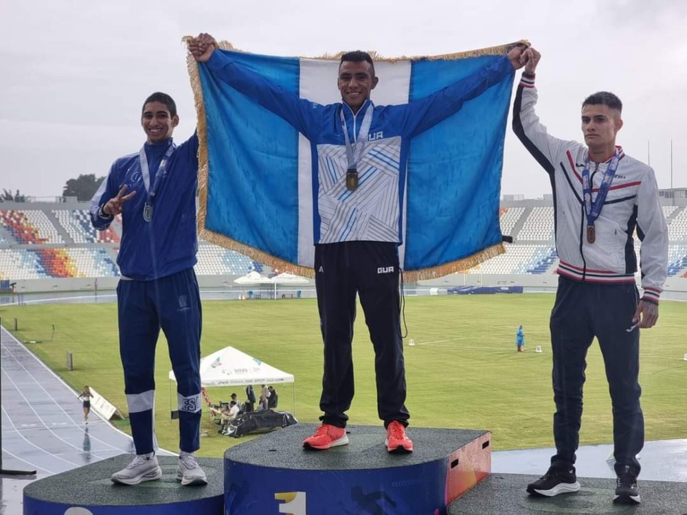 Atleta de Quetzaltenango brilla con dos medallas en Centroamericanos