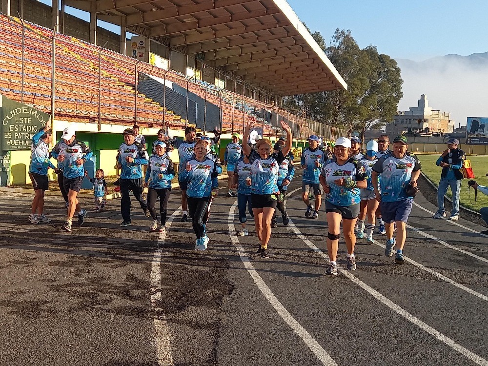 Atletas se preparan para correr el Ascenso a Los Cuchumatanes