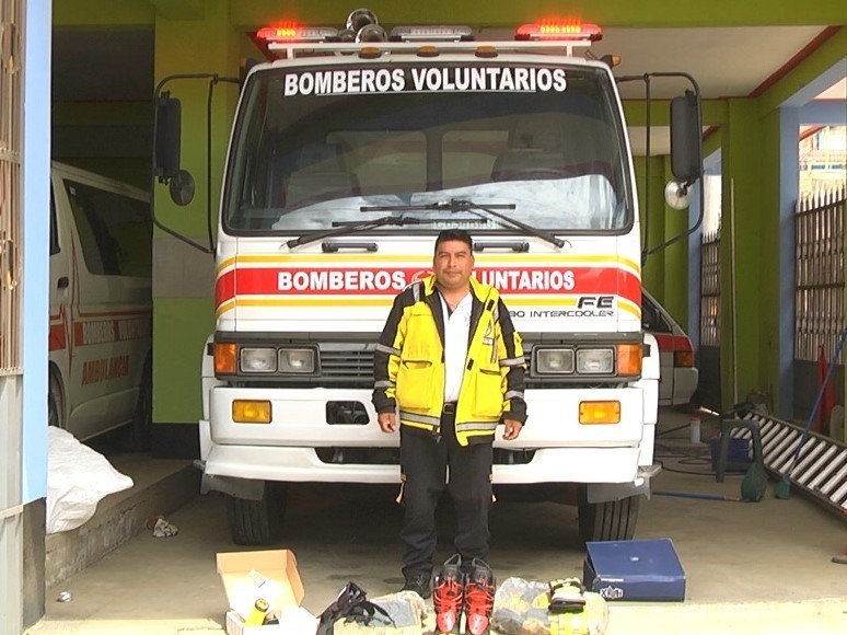 AUDIO: Vecinos y colectivos de Cajolá se unen para donar motobomba a los Bomberos Voluntarios