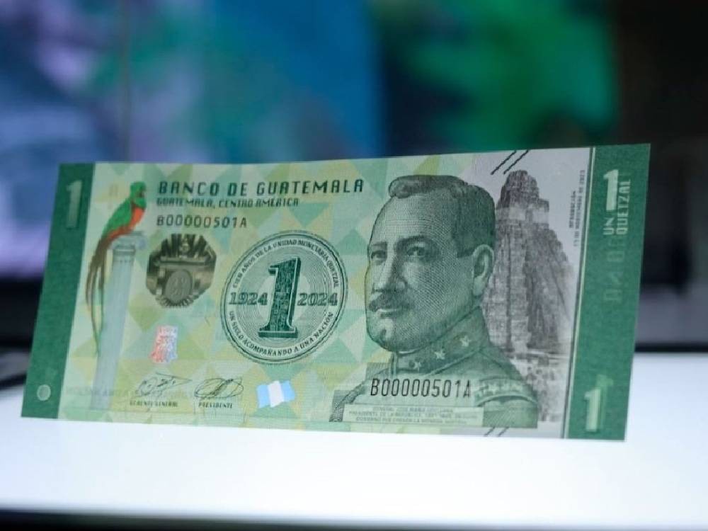 Billete de un quetzal es nominado a mejor billete conmemorativo del año