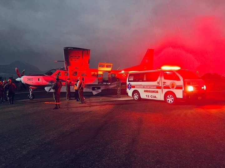 Bombero forestal se recupera en el IGSS de Xela 