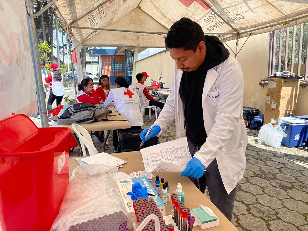 Buscan recolectar más de 75 unidades de sangre en Totonicapán ante aumento de emergencias médicas
