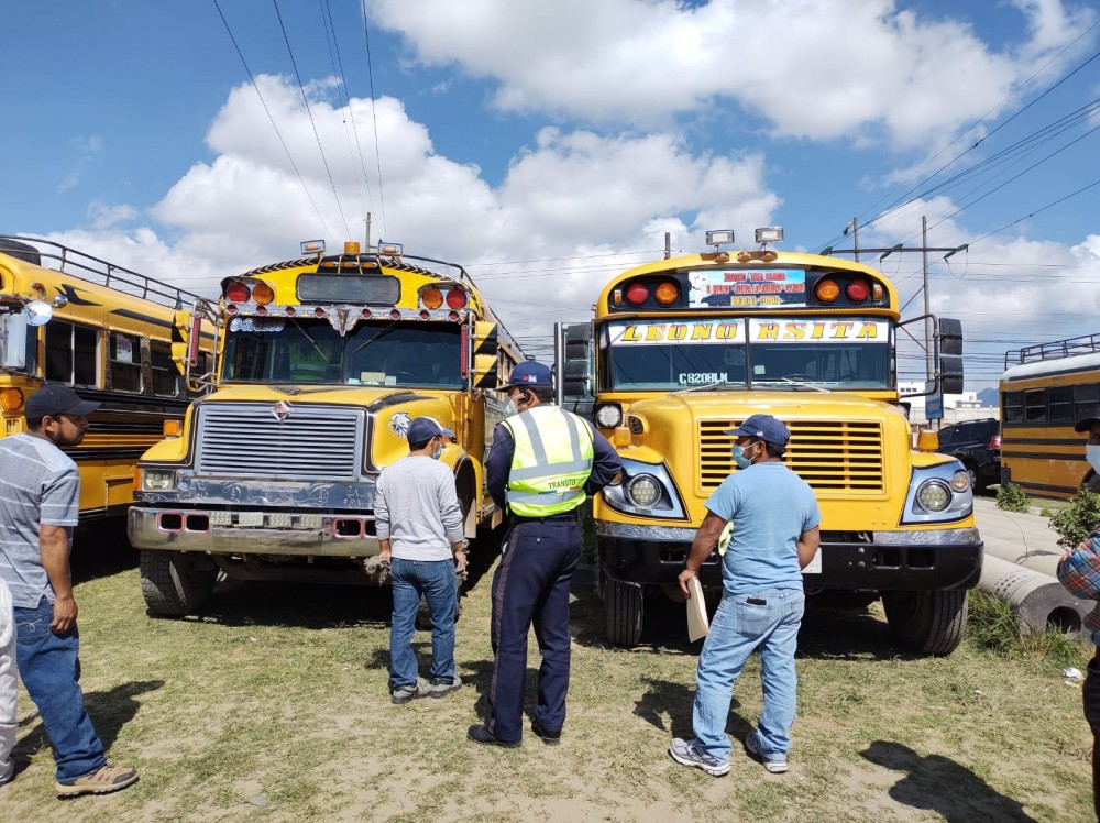 AUDIO: Buses del Valle de Palajunoj reanudan labores y pasan por revisión municipal