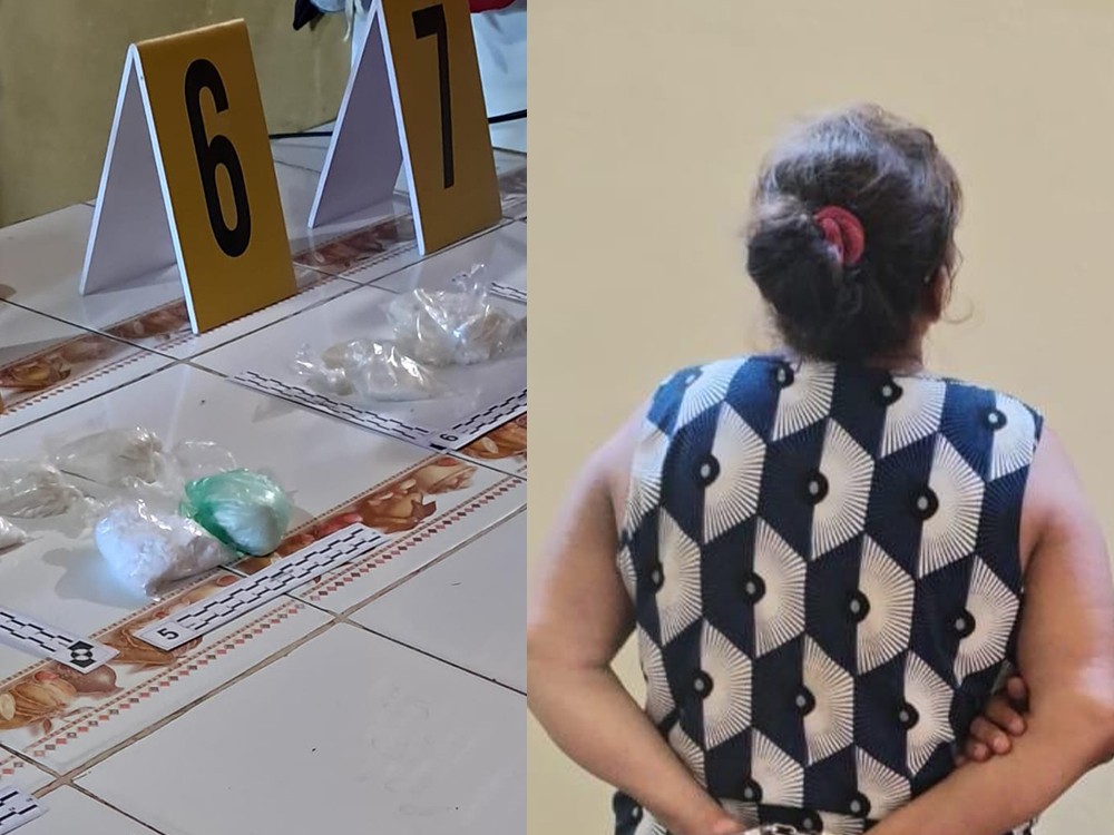 Capturan a mujer con droga durante allanamiento 