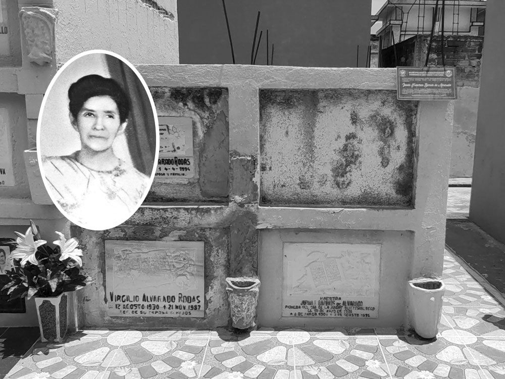 Cementerio general de Huehuetenango resguarda los restos de profesora que impulsó la celebración a La Madre
