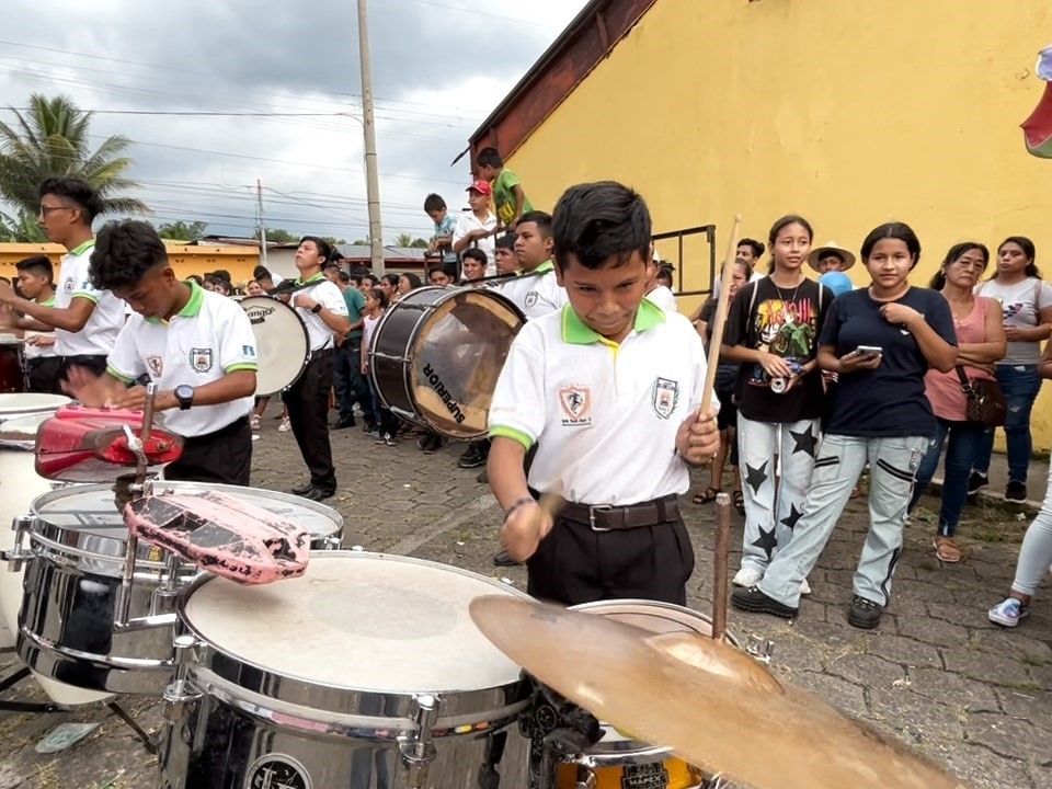 Concurso de bandas en Colonia La Independencia de Mazatenango
