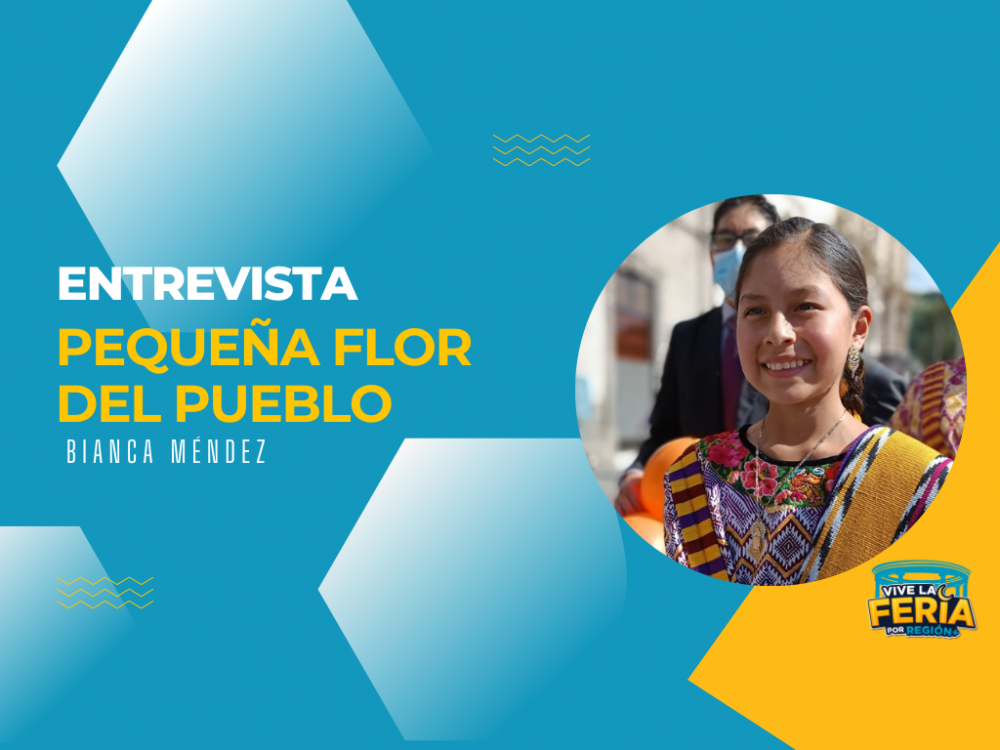 Conoce más a Bianca Méndez, Pequeña Flor del Pueblo de Xelajú 2022-2023