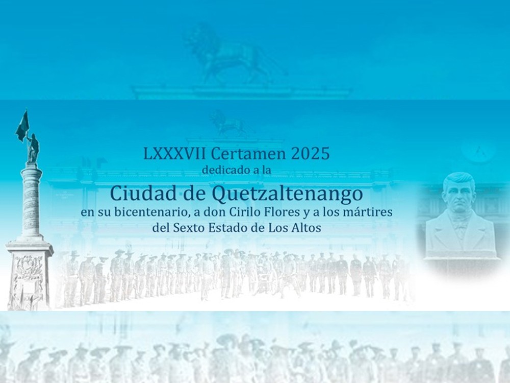 Convocan al LXXXVII (87) del Certamen de los Juegos Florales de Quetzaltenango 2025