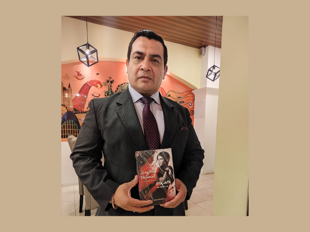 Criminólogo quetzalteco lanza libro basado en hechos reales