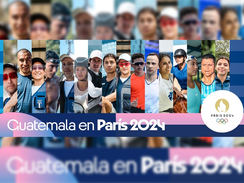 Delegación de Guatemala es la más numerosa de Centroamérica en París 2024
