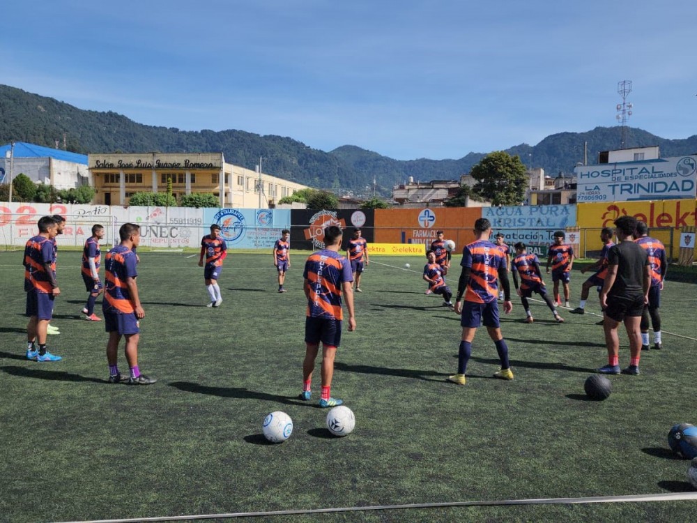 Deportivo San Pedro se prepara para el encuentro del fin de semana