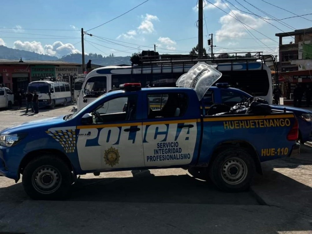 Despliegan contingente policial al municipio de Santa Cruz Barillas