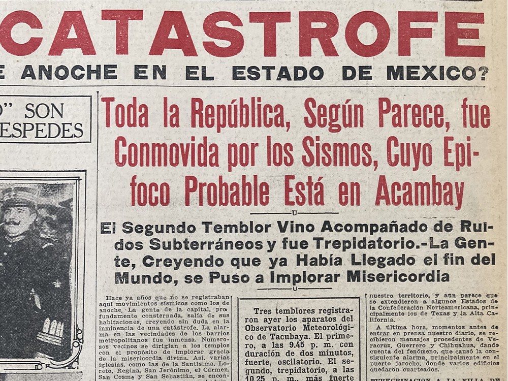 El 3 de enero de 1920: México vivió una catástrofe sin precedentes que dejó más de 7 mil muertos 