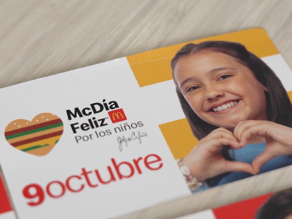 El próximo miércoles 9 de octubre será el McDía Feliz por los niños 2024 