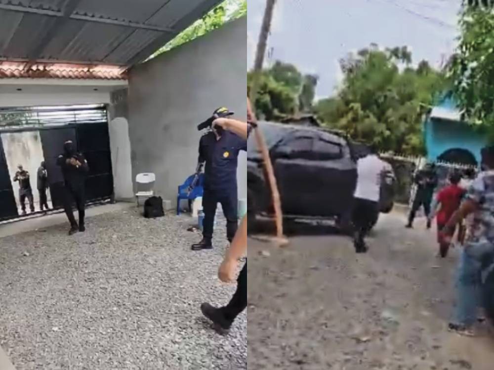 Enfrentamiento en Ayutla: supuestos agentes de PNC intentan realizar falso allanamiento y son recibidos con armas