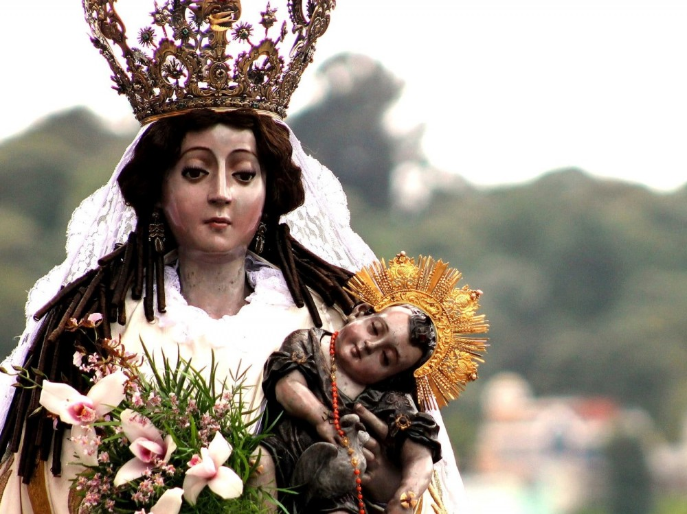 Este es el calendario oficial de las actividades en honor a la Virgen del Rosario 