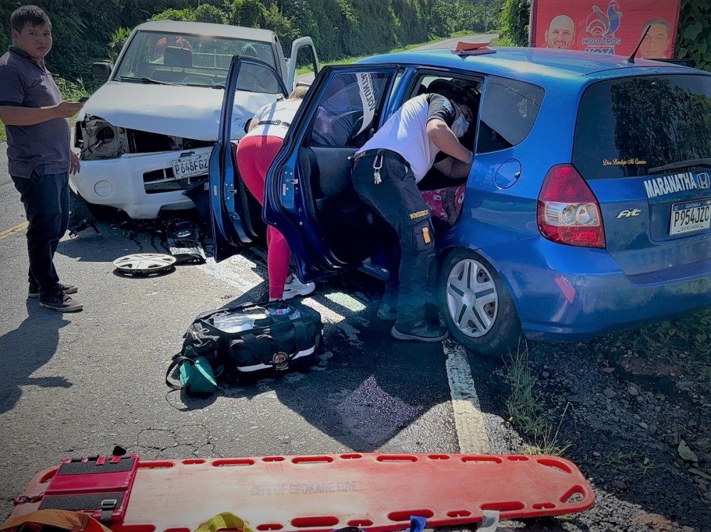 Fallece mujer que se dirigía a una actividad religiosa de Colomba a Xela