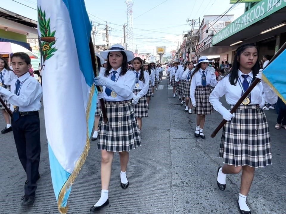 Fiesta en Mazatenango tras celebrar 202 años de independencia del país