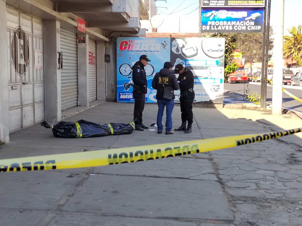 Frío pudo causar la muerte del hombre que fue hallado en la zona 3 de Xela