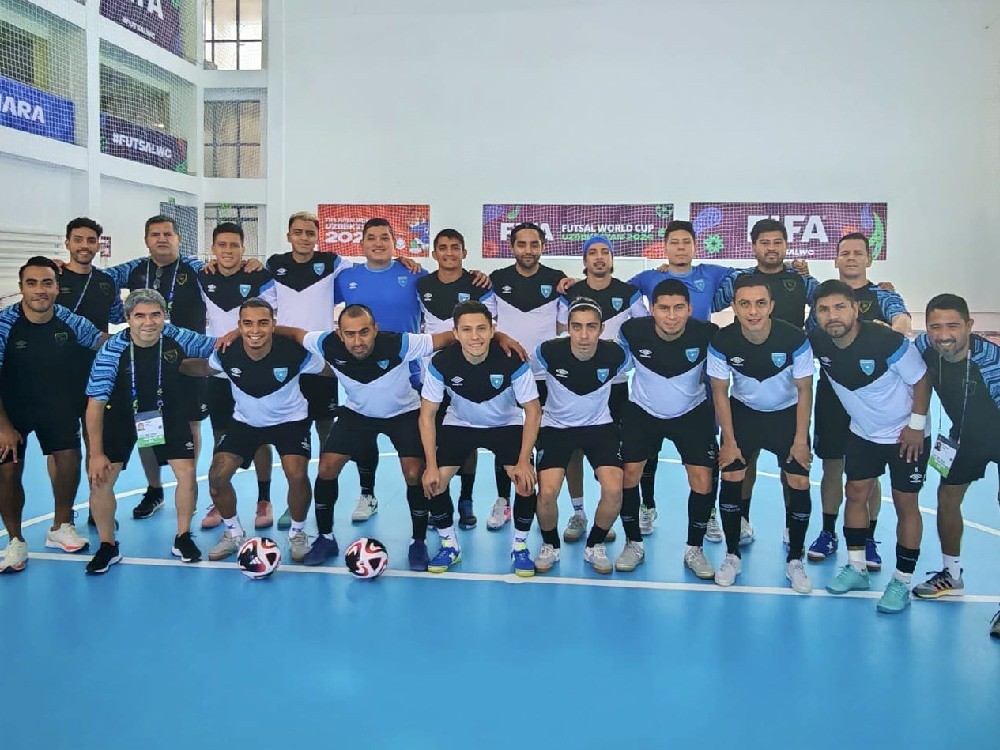 Guatemala, a las puertas del inicio del Mundial de Futbol Sala Uzbekistán 2024