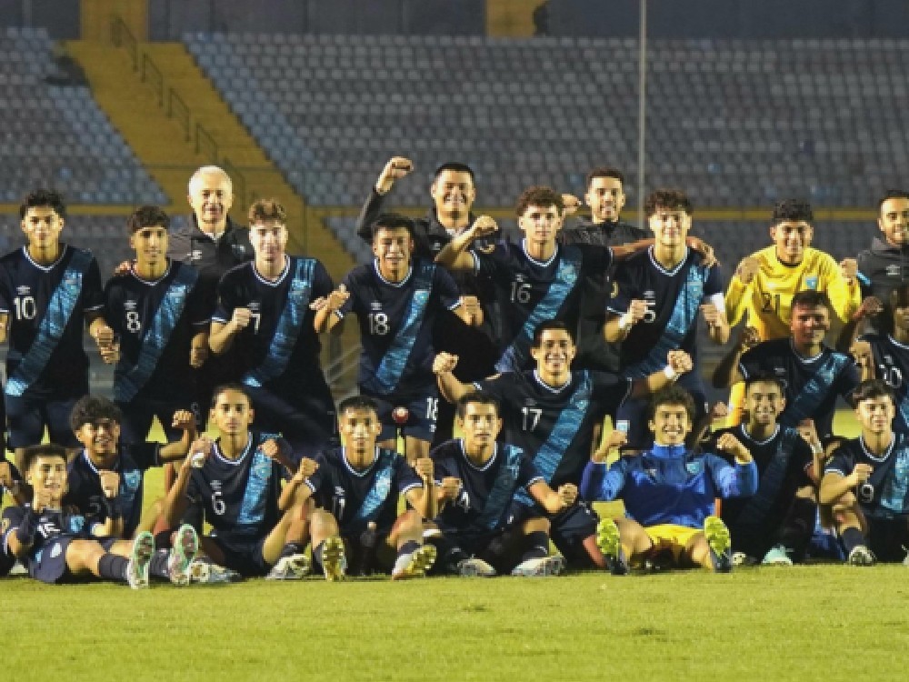 Guatemala ya conoce a sus rivales para el Premundial Sub 20 de la Concacaf