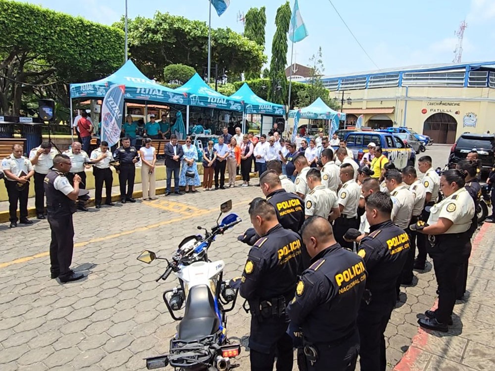 Habilitan sede policial en Patulul Suchitepéquez que fue quemada en el 2015