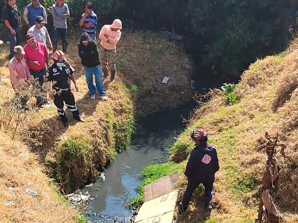 Hombre es localizado sin vida en un zanjón de aguas negras en Salcajá