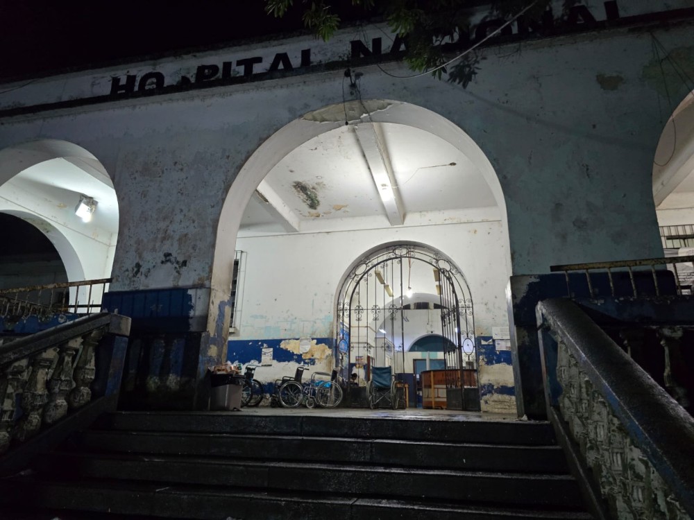 Hospital Nacional de Mazatenango amanece sin personal de seguridad