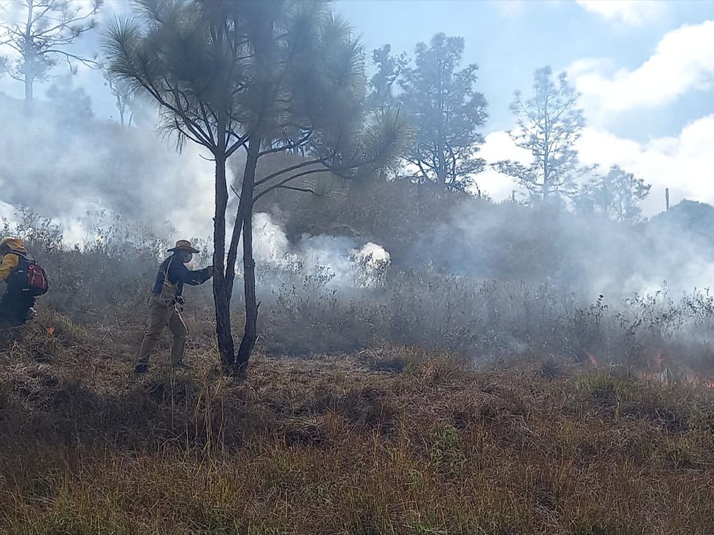 Huehuetenango en alerta por incremento de incendios forestales