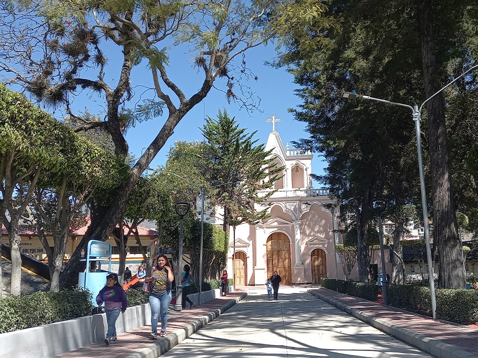 Huehuetenango: Remozan tradicional parque de El Calvario 