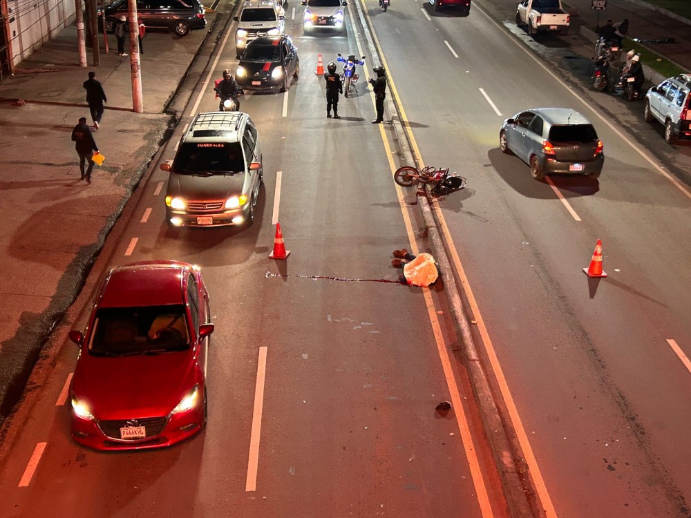 Identifican a motorista que murió en accidente en avenida Las Américas 