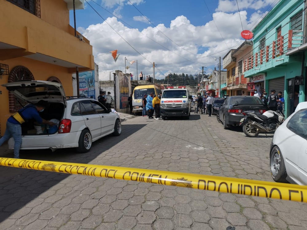 Identifican a víctimas mortales de ataque armado en zona 2 de Xela