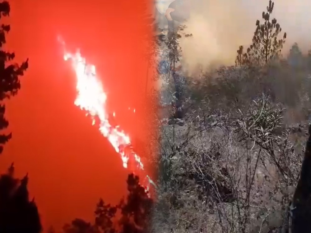 Incendios forestales continúan afectando municipios de Huehuetenango