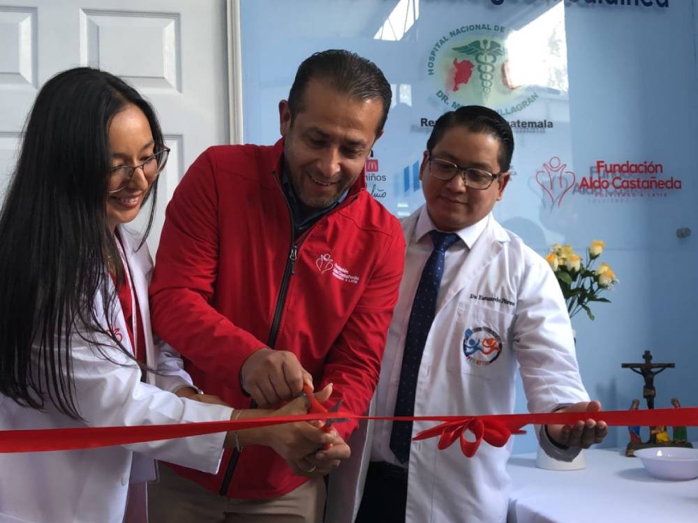 Inicia funcionamiento de clínica de cardiología pediátrica en Hospital de San Marcos 