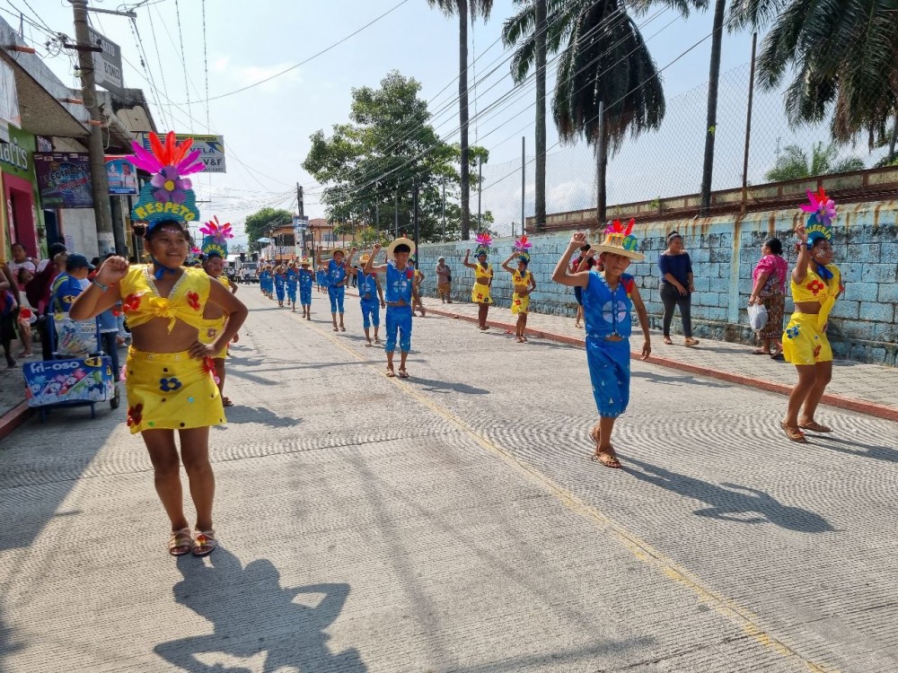 FOTOS: inician actividades de feria en San Antonio Suchitepéquez