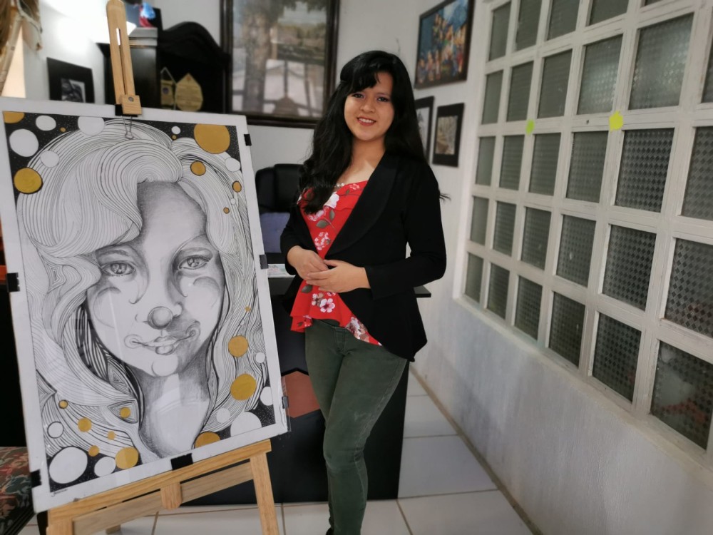 Jessica Tirado, una artista apasionada por el dibujo 