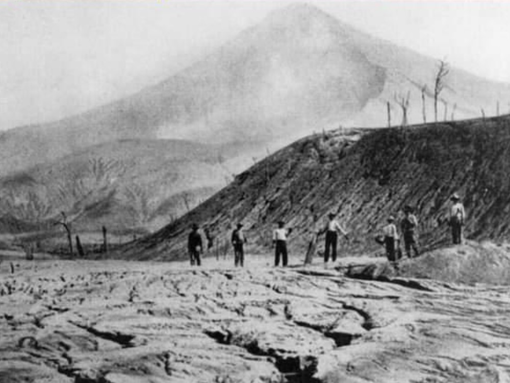 La erupción del Volcán Santa María 24 de octubre de 1902