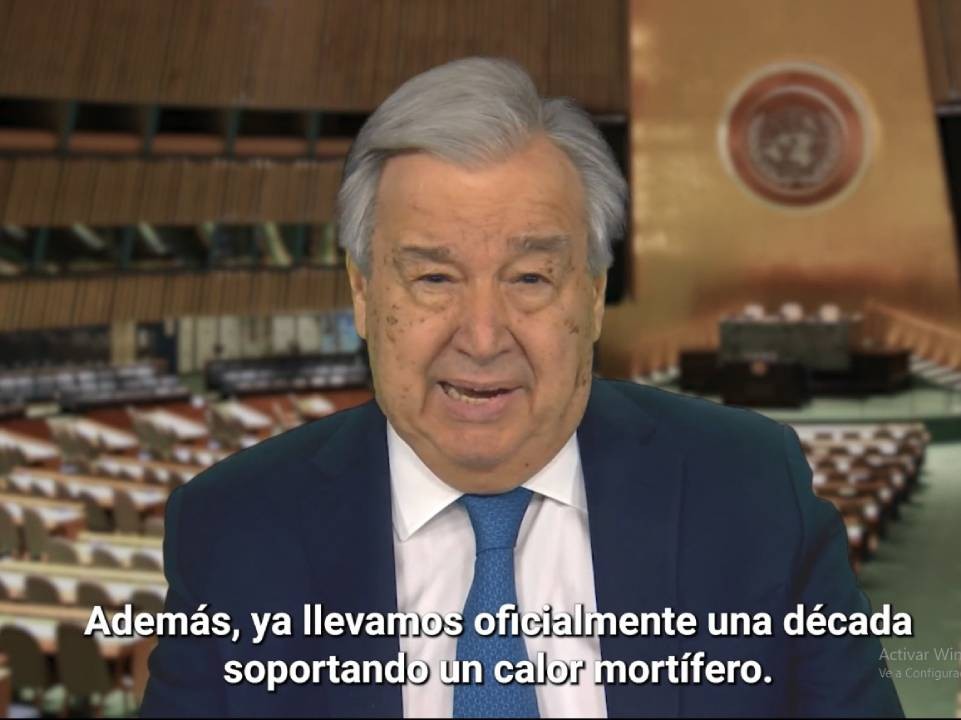 El mensaje de las Naciones Unidas con motivo del inicio del 2025 