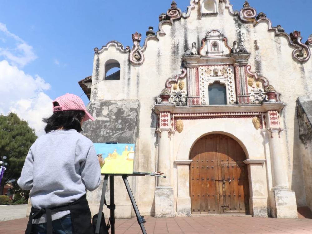 Llevan el arte a las calles de Salcajá