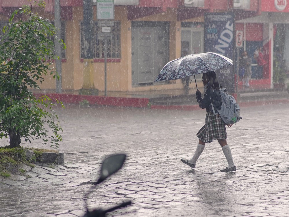 Lluvias podrían aumentar a partir de este miércoles en el territorio nacional 