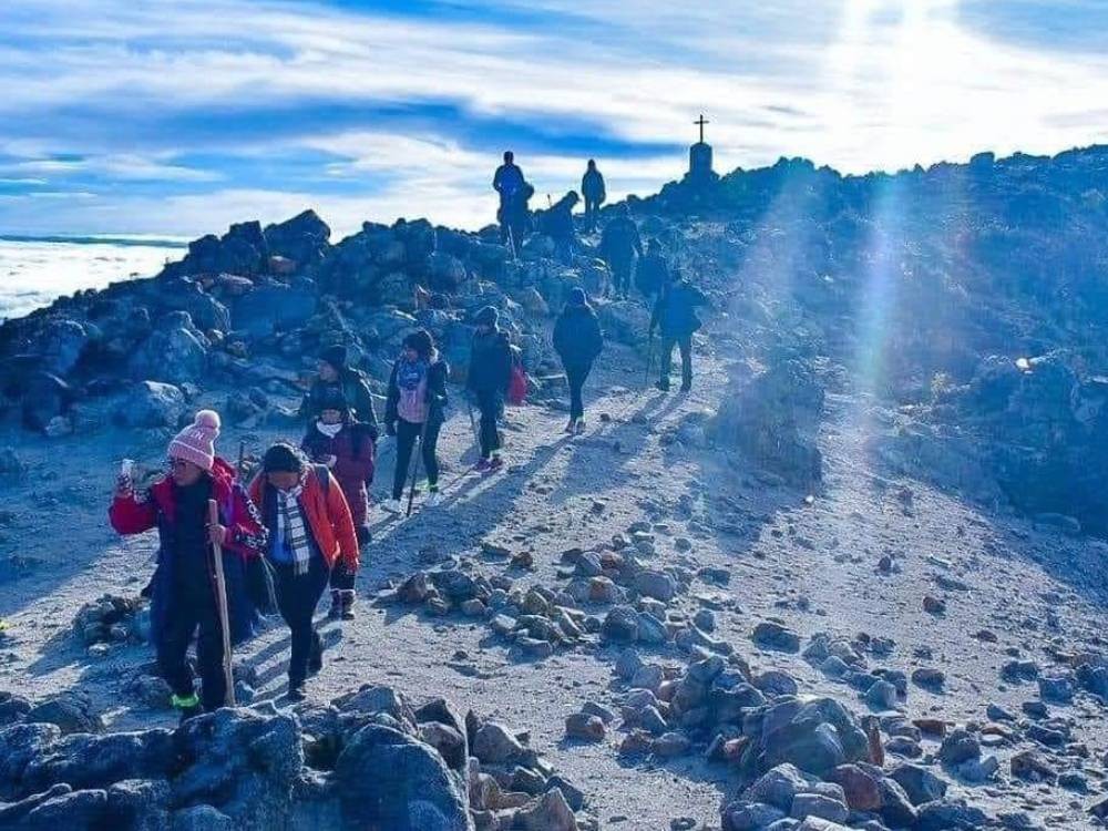 Localizan  a turistas extraviados en el volcán Tajumulco
